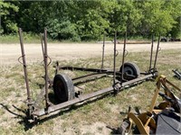 4 section drag cart