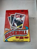 Box of 1988 Topps Baseball Packs