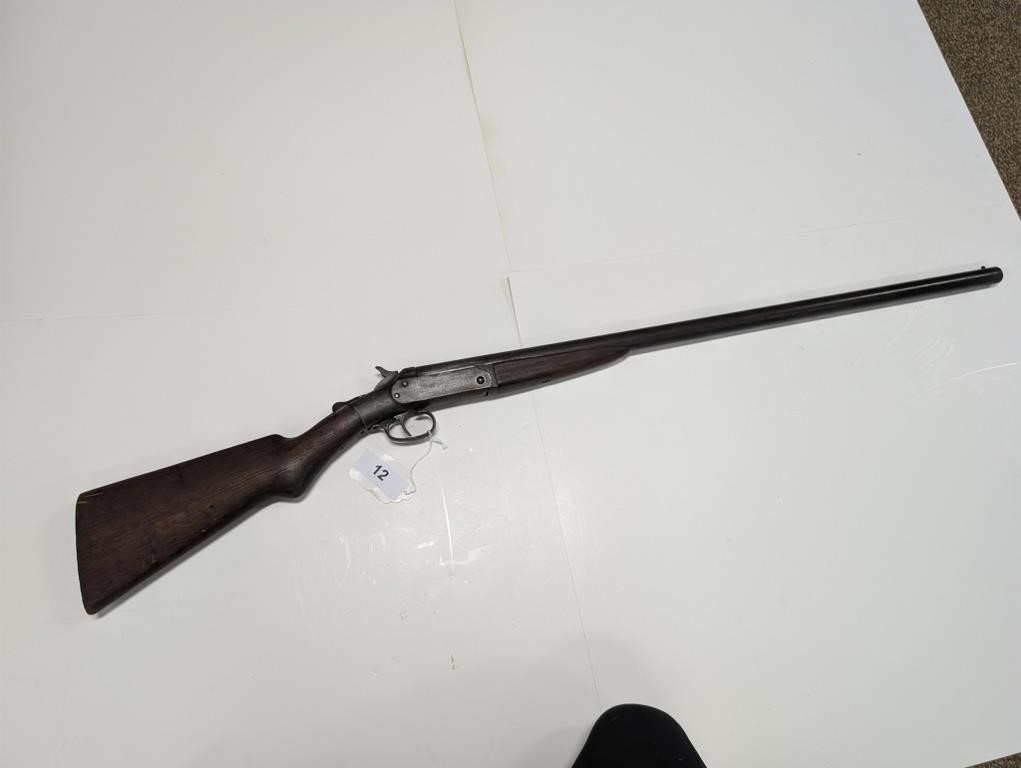 Hopkins & Allen 12 ga. Single Shot Shotgun