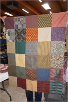 36" by 42" Very Nice Machine Stitched Quilt