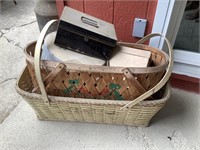 2 Infant baby baskets and other Assorted baskets