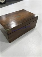 Wood box -compartment inside