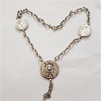 $420 Silver 21G 16" Necklace