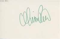 Oliver Reed signature cut