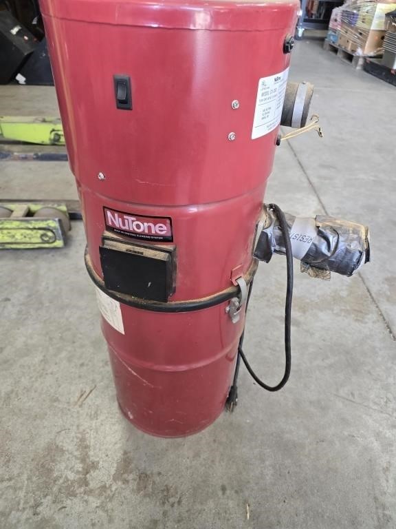Nutone dust collector  untested