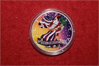 2005 Colorized Silver Eagle
