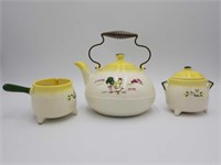 Brock California Pottery Farmhouse Tea Set 7W3A