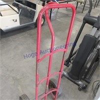 2 wheel cart - red