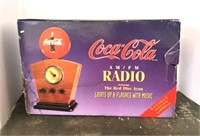 Boxed Coca Cola Radio in Box