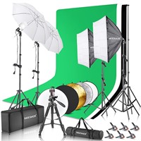 NEEWER Complete Photography Lighting Kit with
