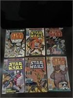 Star Wars Comic Book Lot x6