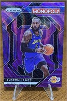 LeBron James '23-24 Prizm Monopoly Purple Wave