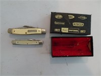 Set of Vintage 50th Anniv Craftsman Pocket Knives