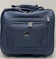 Delsey Blue Travel Case 17x16x8.5in