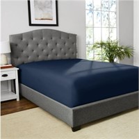 Sz Full Mainstays 300 Thread Count Blue Cove Cotto