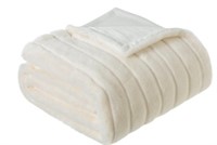 50 in x 60 in Mainstays Cream Faux Fur Throw