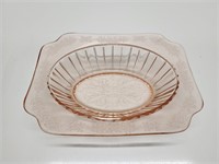 1930S JEANETTE PINK DEPRESSION ADAM OVAL BOWL