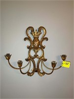CANDLE HOLDER, WALL SCONCE STYLE 23 IN X 20 IN