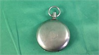 Vintage sterling silver pocket watch case
