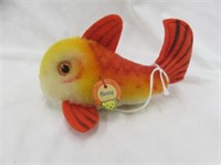 VINTAGE STEIFF FISH WITH TAG 2.5"T X 5.25"W