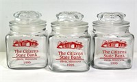Olivia Minnesota Citizens State Bank 1995 Jars