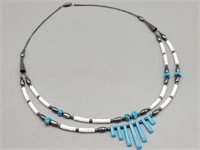 Turquoise Beaded Necklace