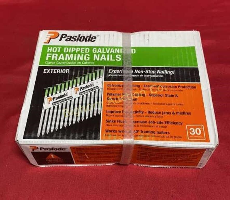 Paslode Galvanized Framing Nails 2" x .133