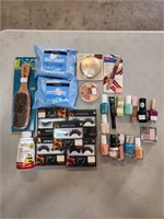 Brush, Nail Polish, Makeup Wipes, Lashes