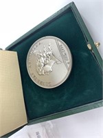 Paris Mint American Liberty silver medallion, obve