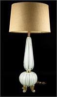 Mid-Century Murano Glass Lamp