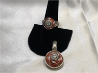 Ring &pendant Sterling Change A Bead &pandora Bead