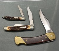 3 - Case Pocket Knives