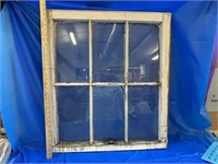 Vintage 6 Pane Farmhouse Window