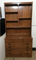 Ethan Allen Shelving Unit with Lower Drawers