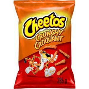 Cheetos Crunchy Cheese Flavoured Snacks, 285g BB