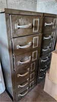 Pair of Vintage File Cabinets (on their sides)