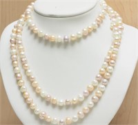 Natural Freshwater Pearl Endless Necklace