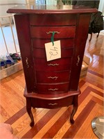 NICE WOODEN JEWELRY CHEST