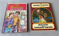 2 Vintage Books- Hardy Boys & The Waltons