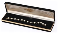 Pearl & Gold-Filled Lady's Bracelet, Vintage