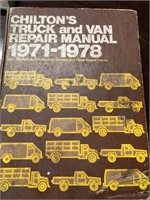 CHILTON'S TRUCK AND VAN REPAIR MANUAL 1971-1978