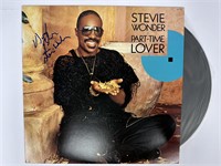 Autograph COA Stevie Wonder Vinyl