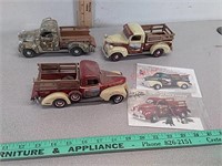 Decorative model trucks