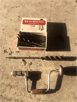 Hand drill and auger bits
