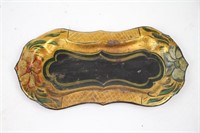 19TH C. CANDLE WICK TRIMMER TRAY