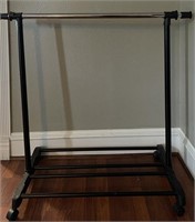 Quilt Rack on Casters