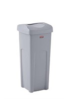 Rubbermaid Commercial Untouchable Trash Can with S