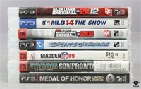 Playstation 3 Games: Baseball+ / 7 pc