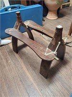 Wooden Camel Seat Stool Base-No cushion