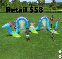 Giant Sea Serpent Kids Inflatable Sprinkler